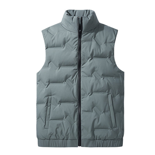 Herren Ultraleichte Puffer‑Weste mit Stehkragen und elastischem Saum Shop Nory