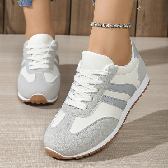 Damen Freizeitsneaker mit atmungsaktivem Obermaterial und rutschfester Sohle