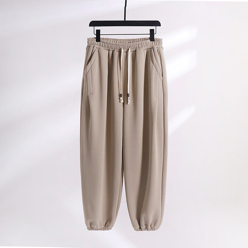 Damen Lässige Jogginghose aus weichem Baumwoll-Mix mit Tunnelzug und elastischen Knöchelbündchen Shop Nory