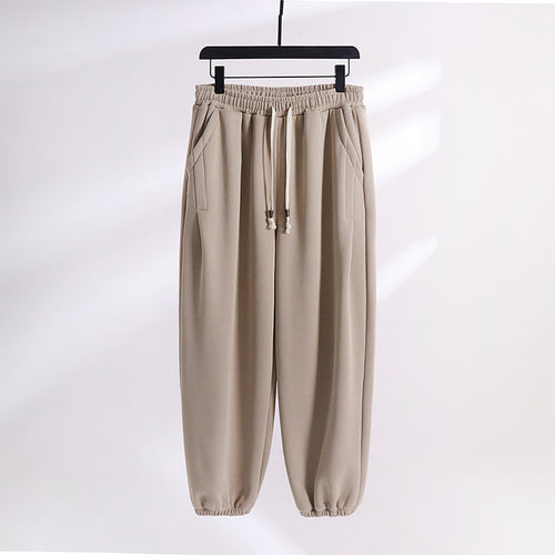 Damen Lässige Jogginghose aus weichem Baumwoll-Mix mit Tunnelzug und elastischen Knöchelbündchen Shop Nory