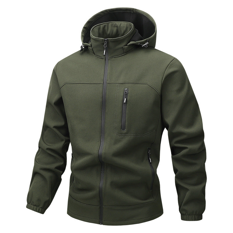 Herren Funktionale Sportjacke mit Kapuze und Jogginghose Shop Nory
