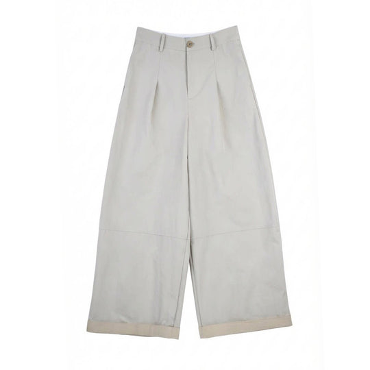 Damen Modische Chinohose mit weitem Schnitt Shop Nory