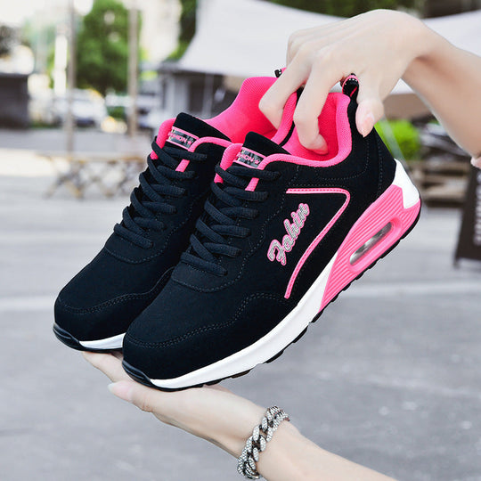 Damen Sportliche Sneakers mit atmungsaktiver Mesh-Oberfläche und dämpfendem Fußbett