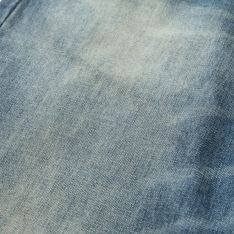 Damen Weite High‑Waist Relaxed Denim-Jeans mit Used‑Look Shop Nory