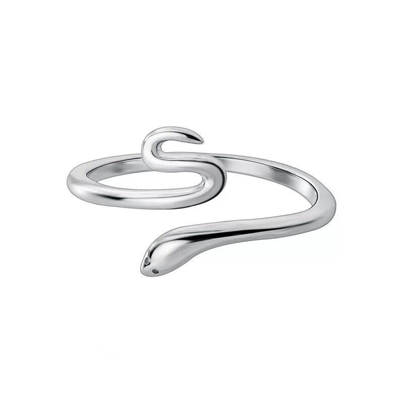 Damenring mit geschwungenem Schlangen-Design Shop Nory