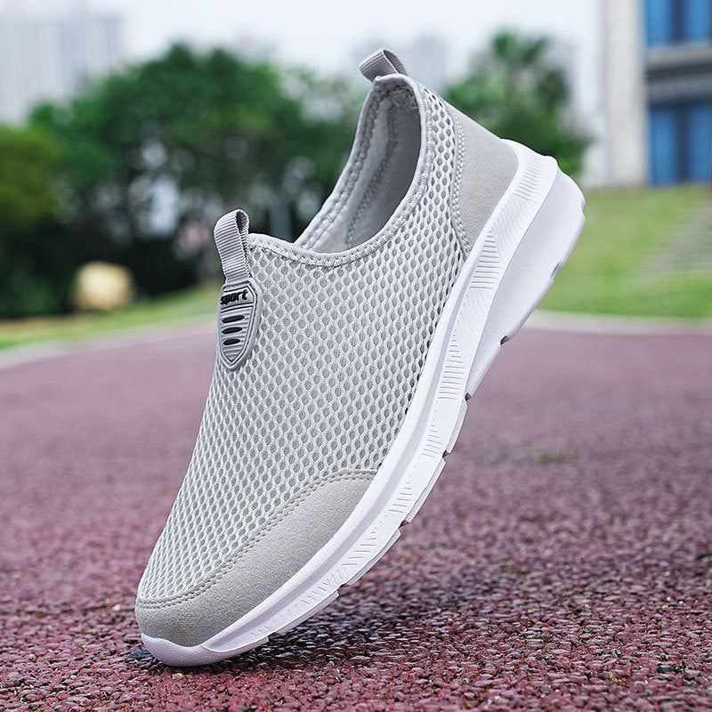 Unisex nan ultraleichter Netz-Slipper mit viskoelastischem Fußbett und flexibler rutschfester Laufsohle