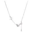 Damen Halskette mit filigranem Schmetterlingsdesign Shop Nory