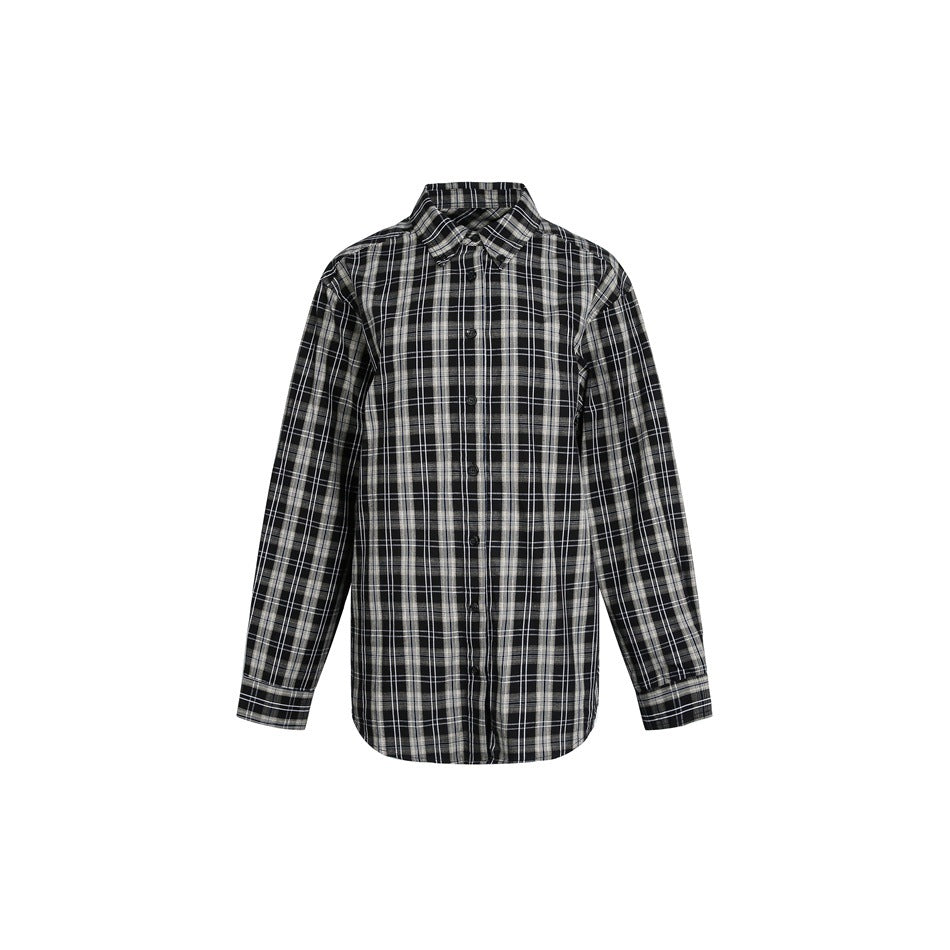 Herren Relaxed-Karohemd aus weichem Brushed‑Flanell mit verlängertem Rücken und Rundsaum Shop Nory