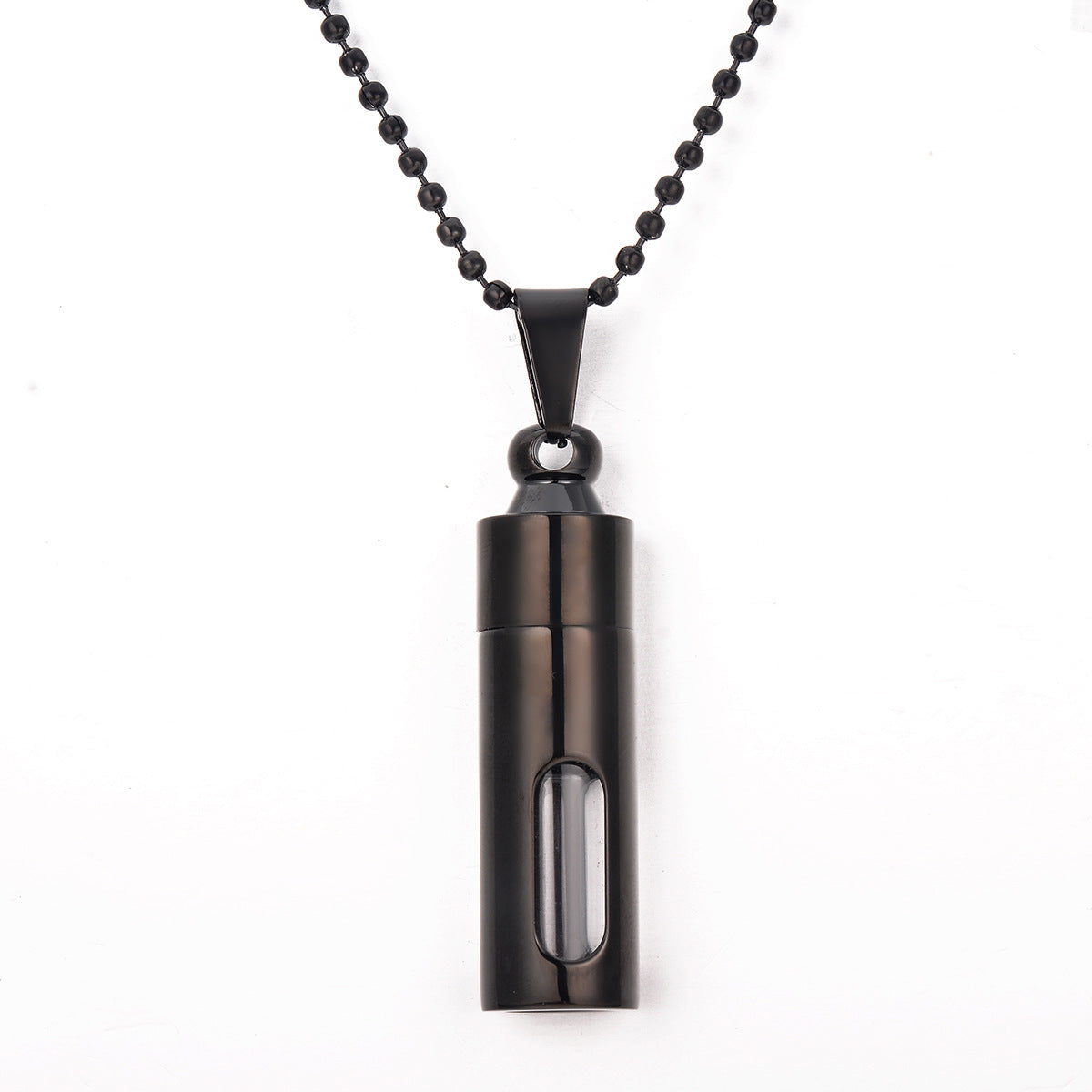 Damen eleganter Medaillon-Anhänger mit hochwertigem Verschluss und sichtbarem Innenraum Shop Nory