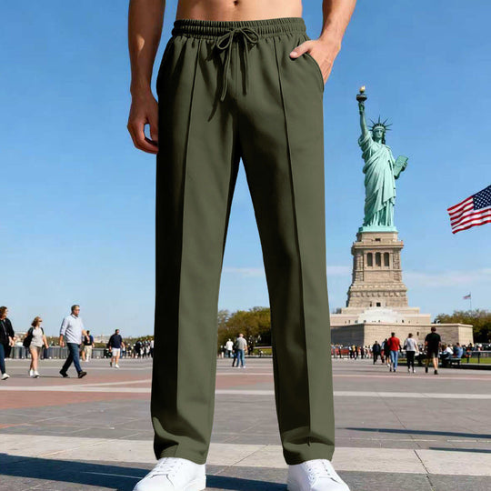 Jogginghose Herren bequem mit elastischem Bund und Taschen
