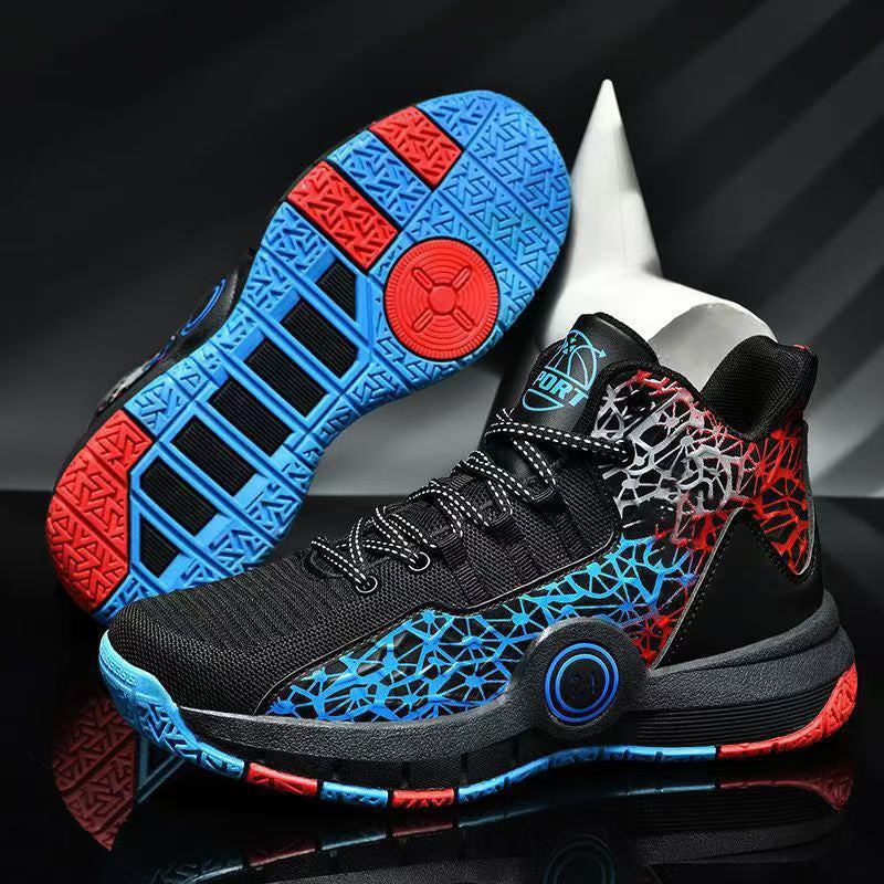 Herren Basketball Sneakers mit atmungsaktivem Obermaterial und dämpfender Sohle