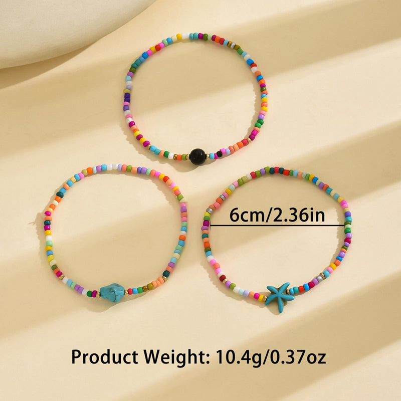 Böhmisches Buntes Perlenarmband | Shop Nory