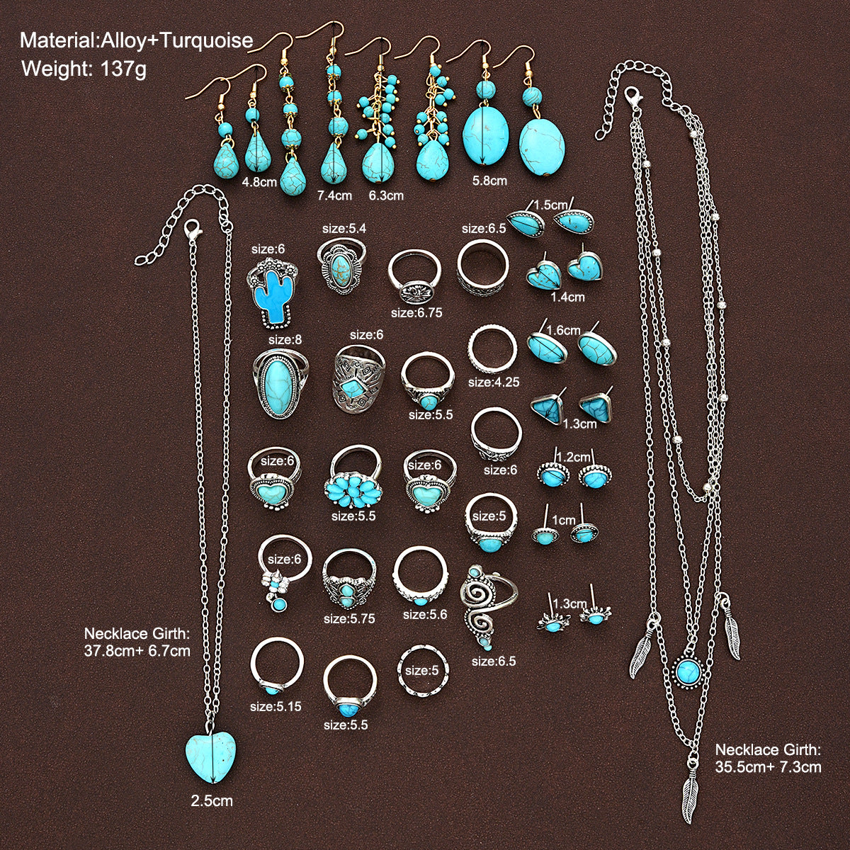 Damen Schmuckkasten mit detaillierten Fächern für eleganten Hand- und Ohrschmuck Shop Nory