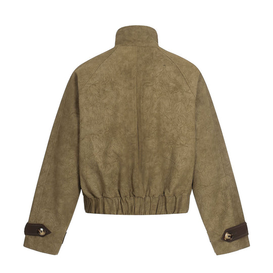 Unisex Kurz geschnittener Boxy‑Blouson mit Knebelverschlüssen und verstellbaren Manschetten Shop Nory