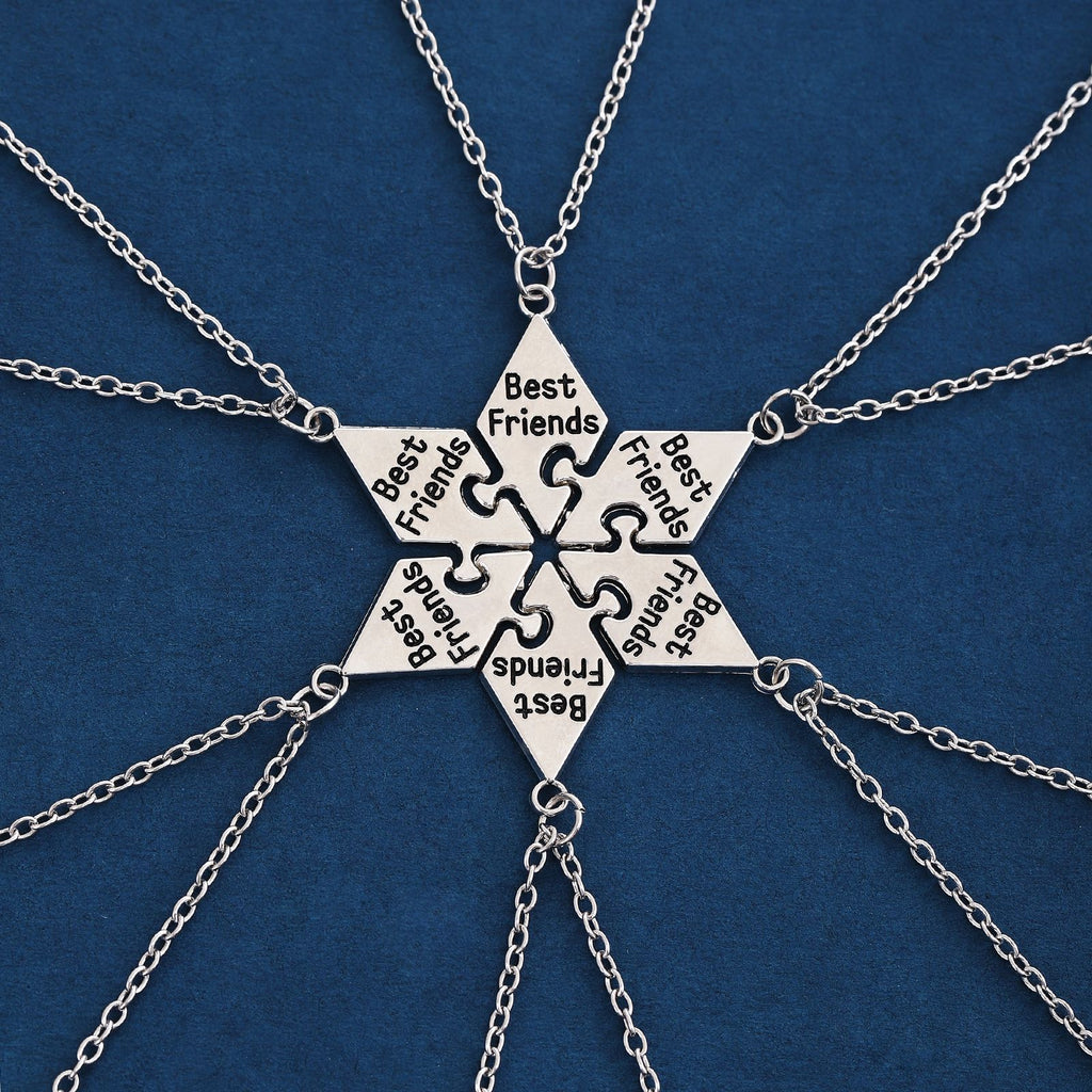 Damen Freundschafts-Halskette im Puzzle-Design Shop Nory