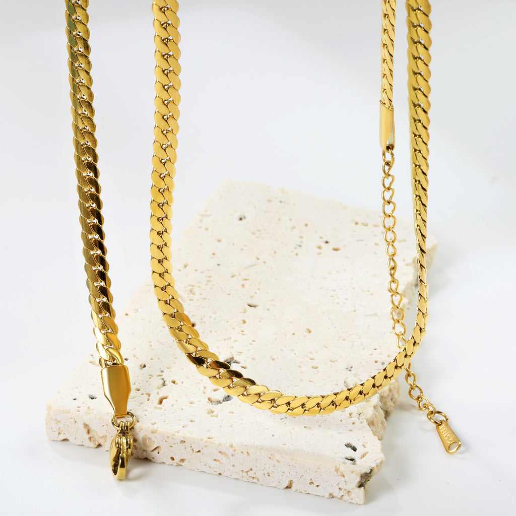 Damen Kette mit kunstvollem Flechtmuster und verstellbarem Verschluss Shop Nory