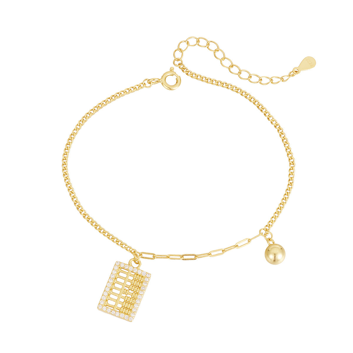 Damen Armband mit stilvollem Anhänger und funkelnden Details Shop Nory