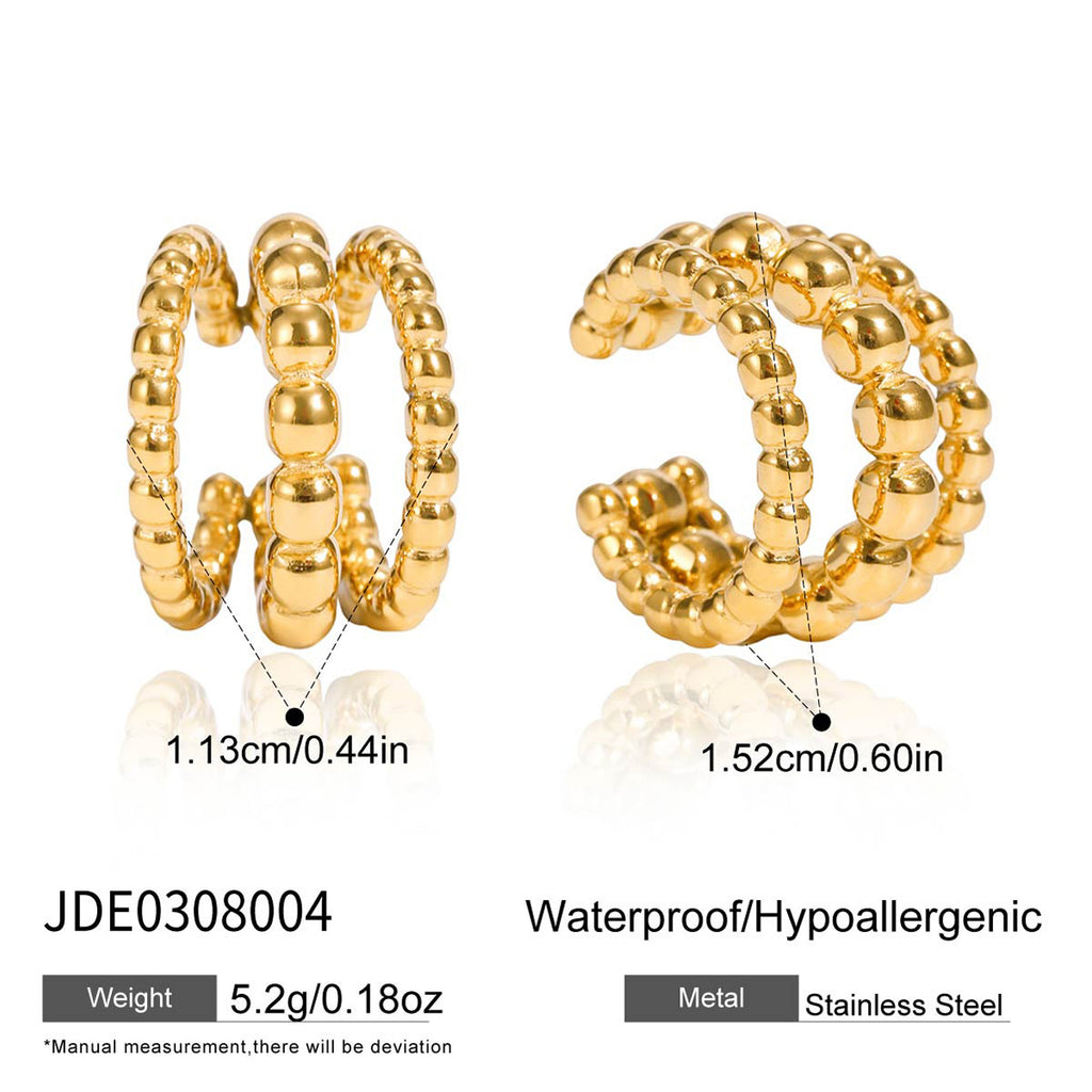 Damen Offener Ring mit kreativem Perlen-Design Shop Nory