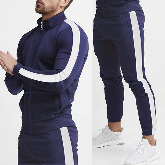 Herren Sportanzug mit praktischen Reißverschlusstaschen und atmungsaktivem Material