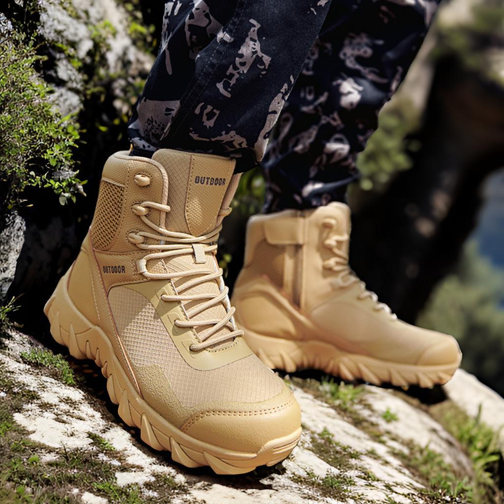 Herren All-Terrain Wanderschuhe mit hohem Knöchelschutz und rutschfester Sohle