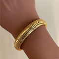 Damen eleganter Armreif mit strukturiertem Design Shop Nory
