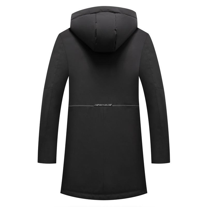 Herren wasserabweisender Parka mit abnehmbarer Stepp-Innenjacke Shop Nory