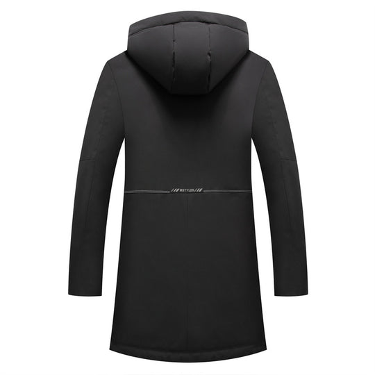 Herren wasserabweisender Parka mit abnehmbarer Stepp-Innenjacke Shop Nory