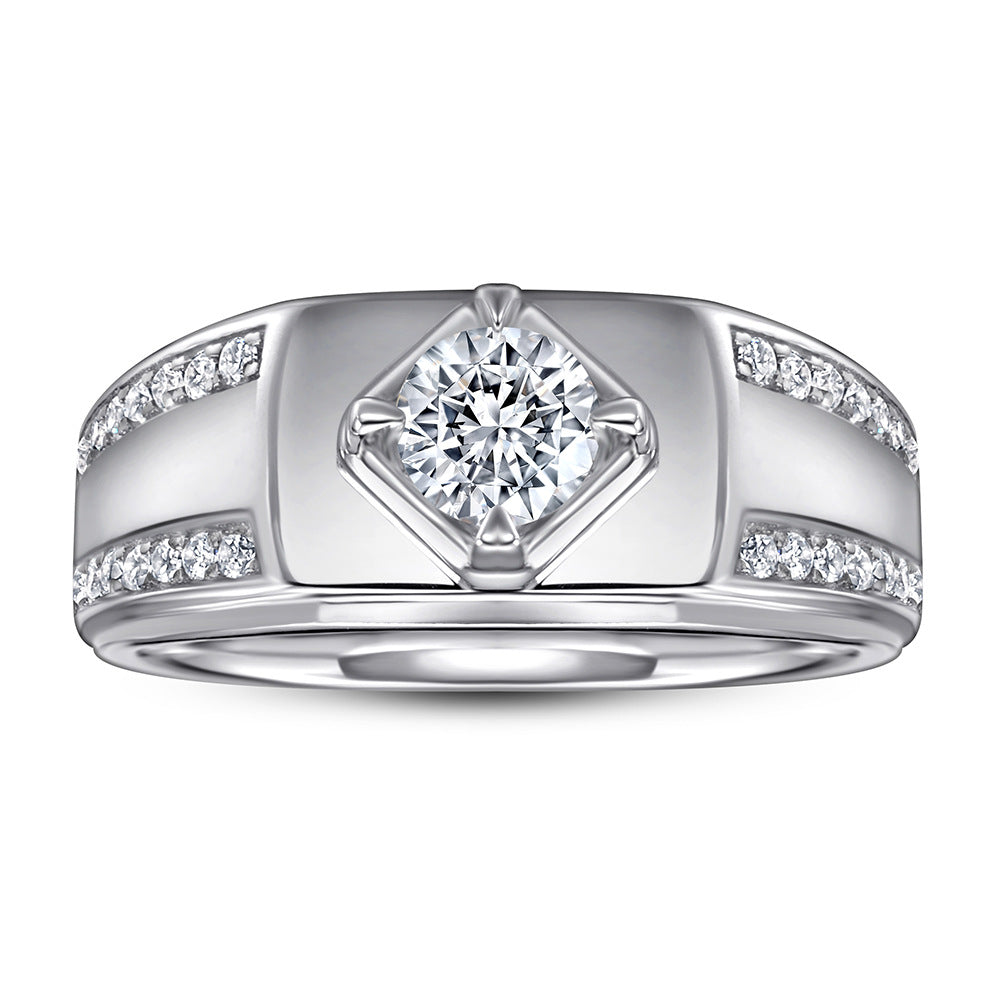 Damen vollumfassender Zirkonia Ring Shop Nory