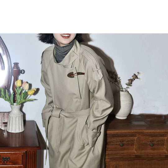 Damen Modische Utility-Jacke mit hohem Kragen Shop Nory