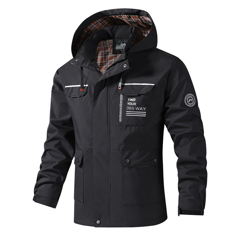 Herren Multifunktionale Outdoorjacke Shop Nory