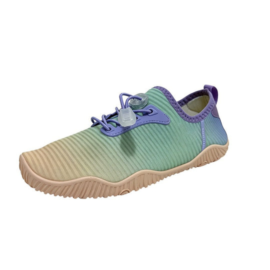 Damen Atmungsaktive Strick-Freizeitschuhe mit rutschfester Flexsohle und Schnell-Lacing Shop Nory