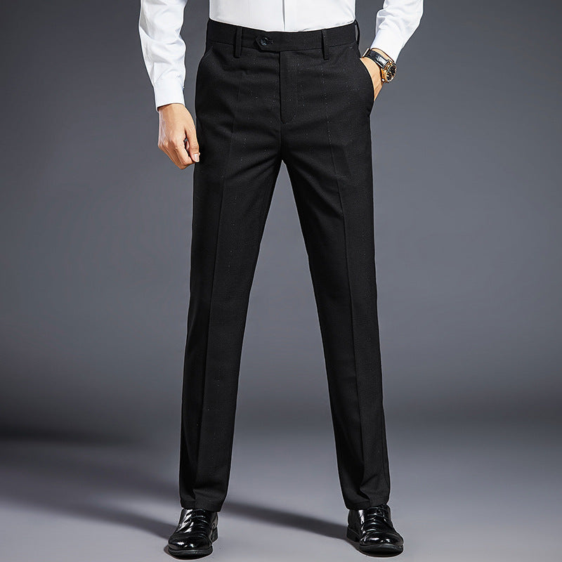 Herren Formelle Anzughose mit Bügelfalte, leichtem Stretch und schmaler Silhouette Shop Nory
