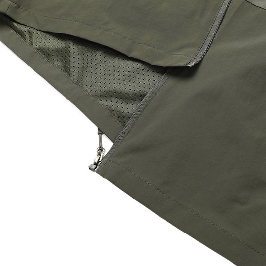 Herren Ultraleichte Allwetter-Outdoorjacke mit Kapuze atmungsaktivem Meshfutter und Reißverschlusstaschen Shop Nory