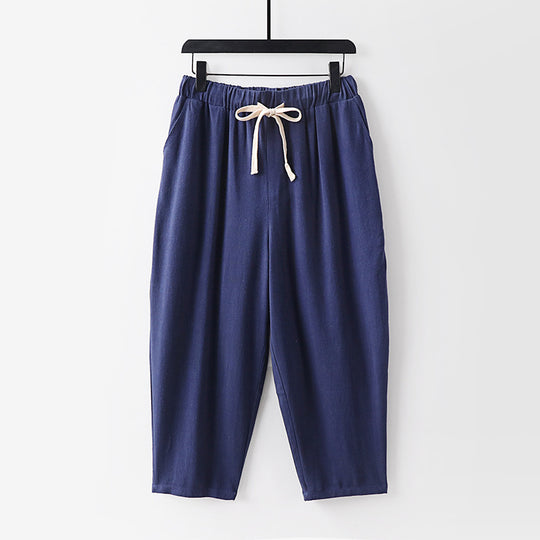 Damen Lässige Jogginghose mit Zugband und weitem Bein Shop Nory