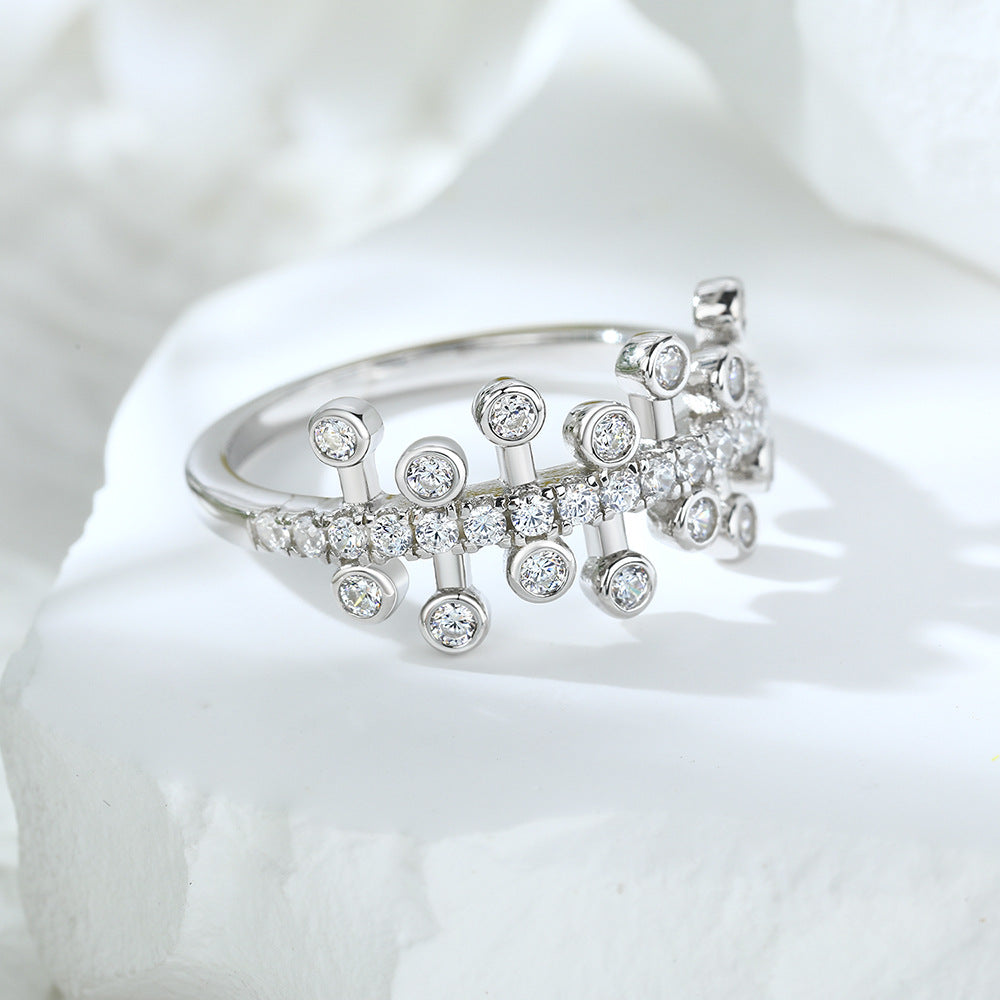 Damen Funkelnder und raffinierter Designer-Ring Shop Nory
