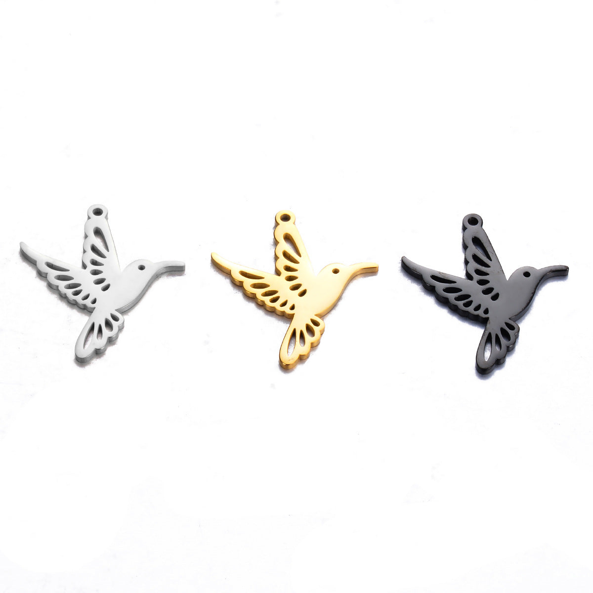 Damen eleganter Kolibri-Anhänger aus hochwertigem Metall Shop Nory