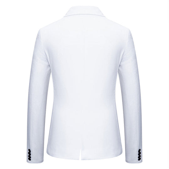 Herren Eleganter Blazer mit kontrastierenden Details