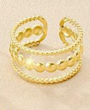 Damen Ring mit elegantem, organischem Design Shop Nory