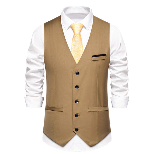 Herren elegante Weste im klassischen Stil mit modernem Schnitt Shopnory