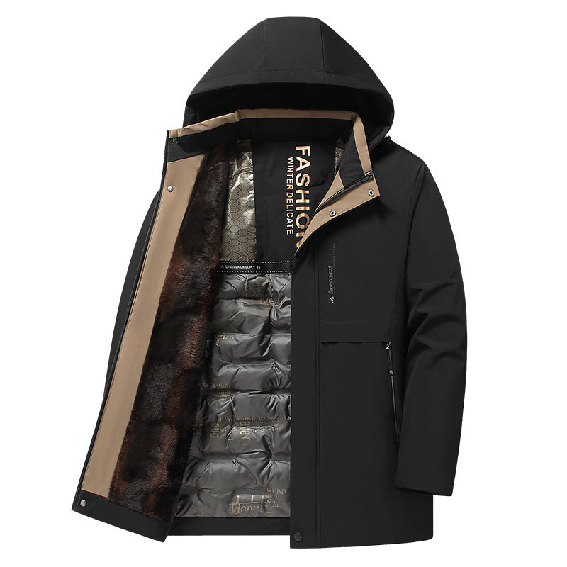 Herren Praktische Winterjacke Shop Nory