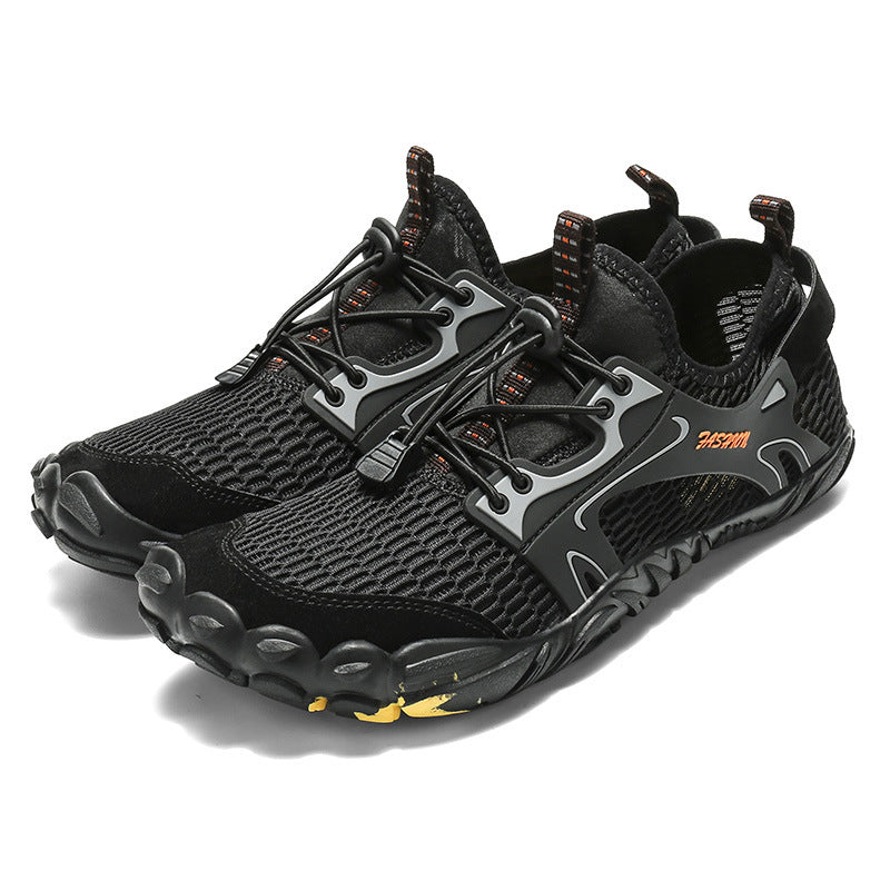 Unisex nan Aqua-Sneaker mit elastischem Einstieg, Schnellzug-Schnürung und rutschfester Flexsohle