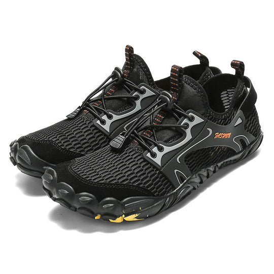 Unisex nan Aqua-Sneaker mit elastischem Einstieg, Schnellzug-Schnürung und rutschfester Flexsohle