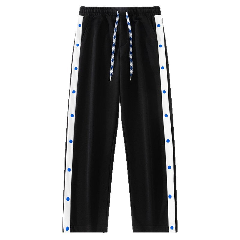 Herren Relaxed-Fit Sweathose mit seitlicher Druckknopfleiste und teilbarer Beinöffnung Shop Nory
