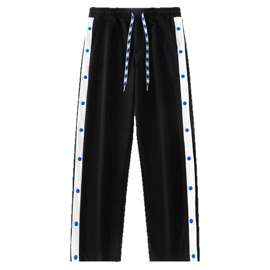 Herren Relaxed-Fit Sweathose mit seitlicher Druckknopfleiste und teilbarer Beinöffnung Shop Nory