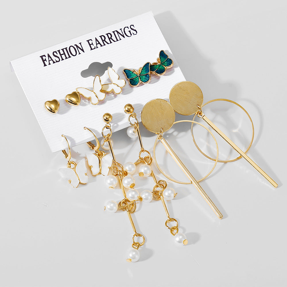 Damen Ohrringe Set mit vielfältigen Designs und modernen Akzenten Shop Nory