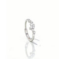 Damen filigraner Ring mit funkelnden Zirkonia-Details Shop Nory