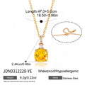Damen elegante Halskette mit funkelndem Anhänger aus hypoallergenem Edelstahl Shop Nory