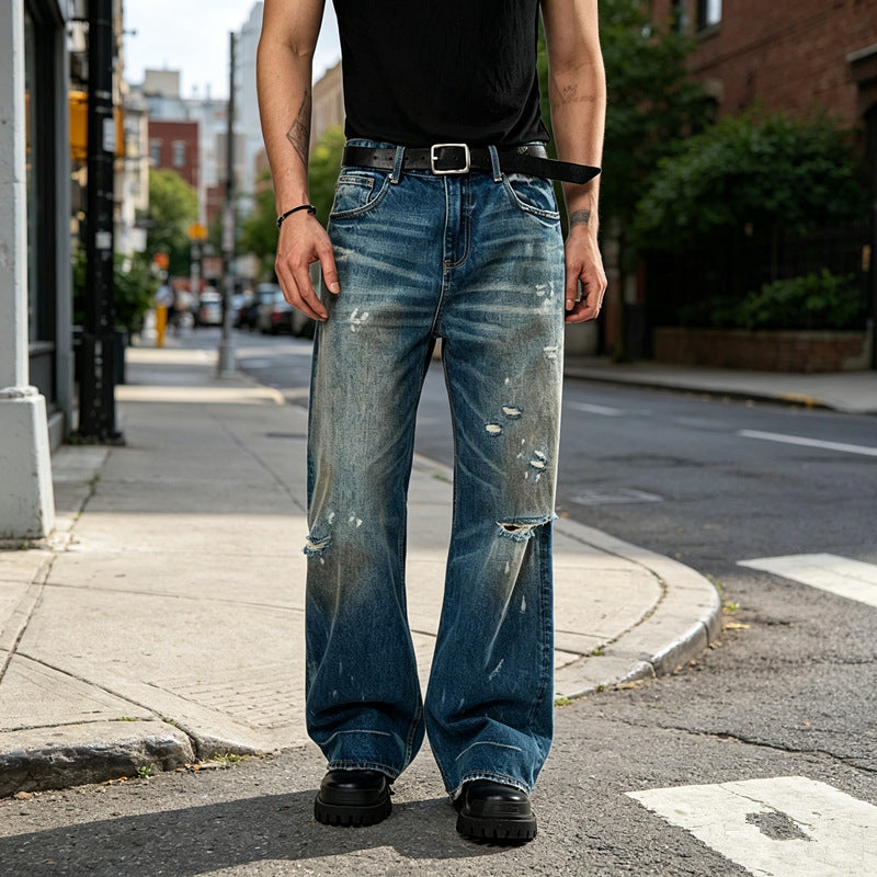 Herren Weite, Ripped Jeans Shop Nory