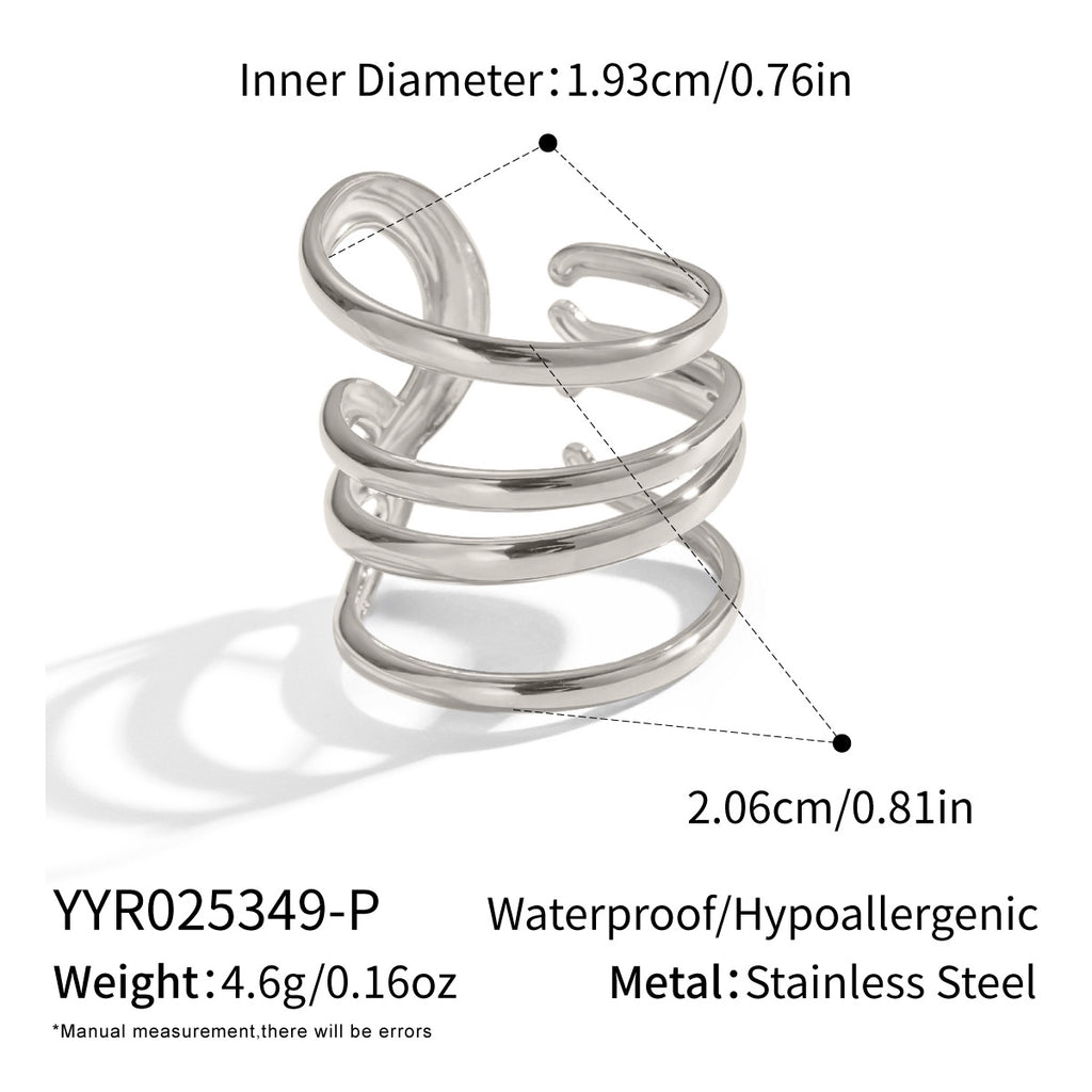 Damen Edelstahl Ring Shop Nory
