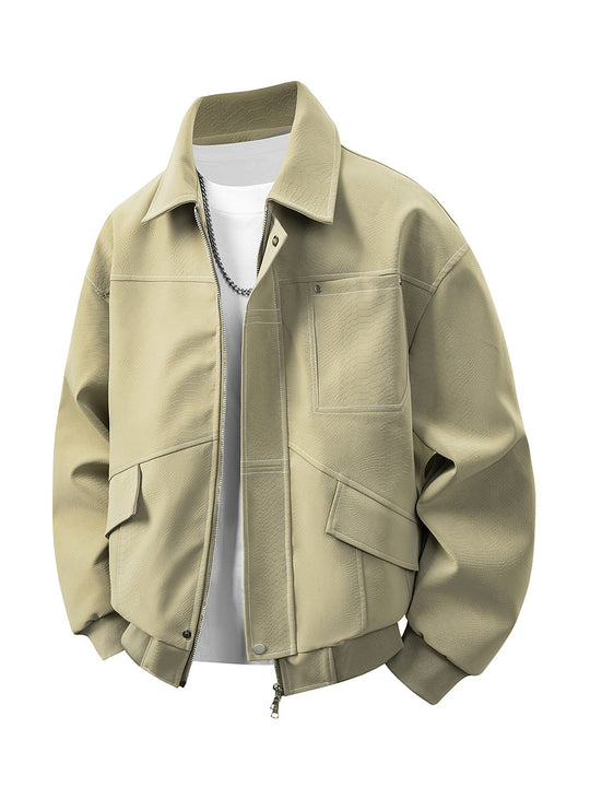 Herren Modische Freizeitjacke mit praktischen Taschen Shop Nory